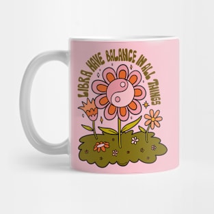 Libra Flower Mug